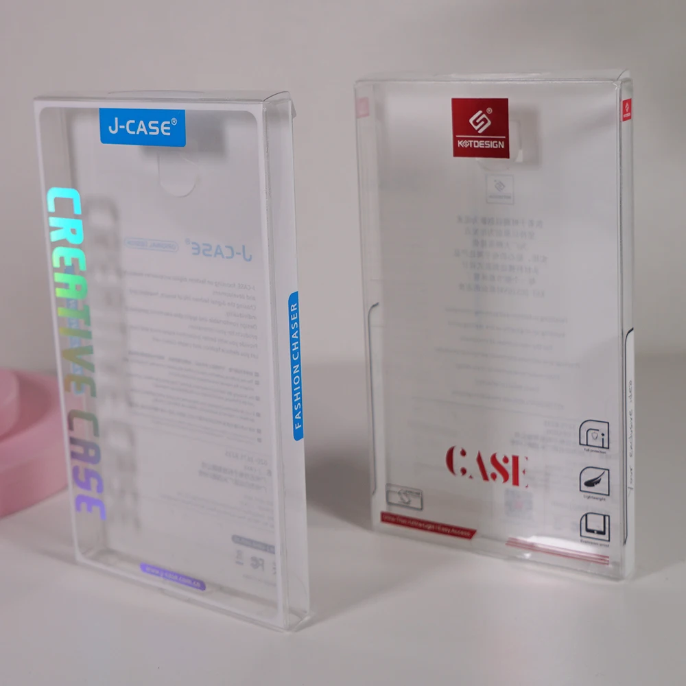 Clear Printed Blister Plastic PVC Mobile Cell Phone Smartphone Cellphone Case Packaging Box