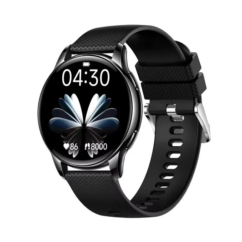 KM10Pro Ladies AMOLED Smart Watch 2024 with BT Calling Function Fashion Design Smartwatch Heart Rate Blood Pressure Monitor
