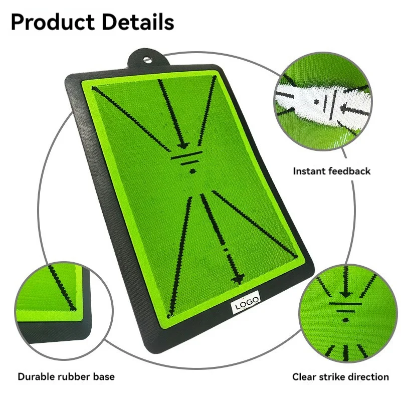Wholesale custom golf swing training practice swing trainer aid golf swing trainer accessories golf mat
