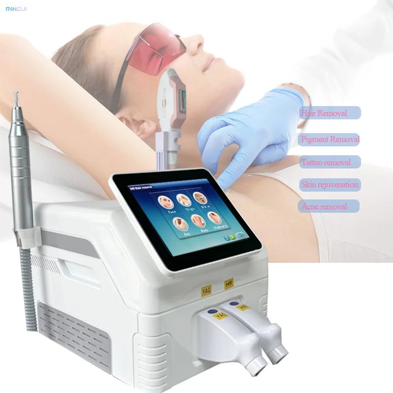 diode pico 2 in 1 laser ipl filter 590nm ipl laser hair removal machine