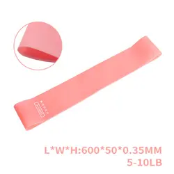 Latex Exercise Custom Printed 5 Level Resistance Loop Glitter Shiny Logo Custom Fitness Mini Expander Rubber  Bands