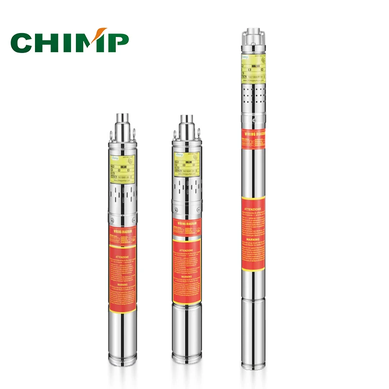 Screw Deep Well Submersible Clean Water Pump QGD Series Stainless Steel for Home Garden 2inch 3 Inch Electric Ce OEM Standard