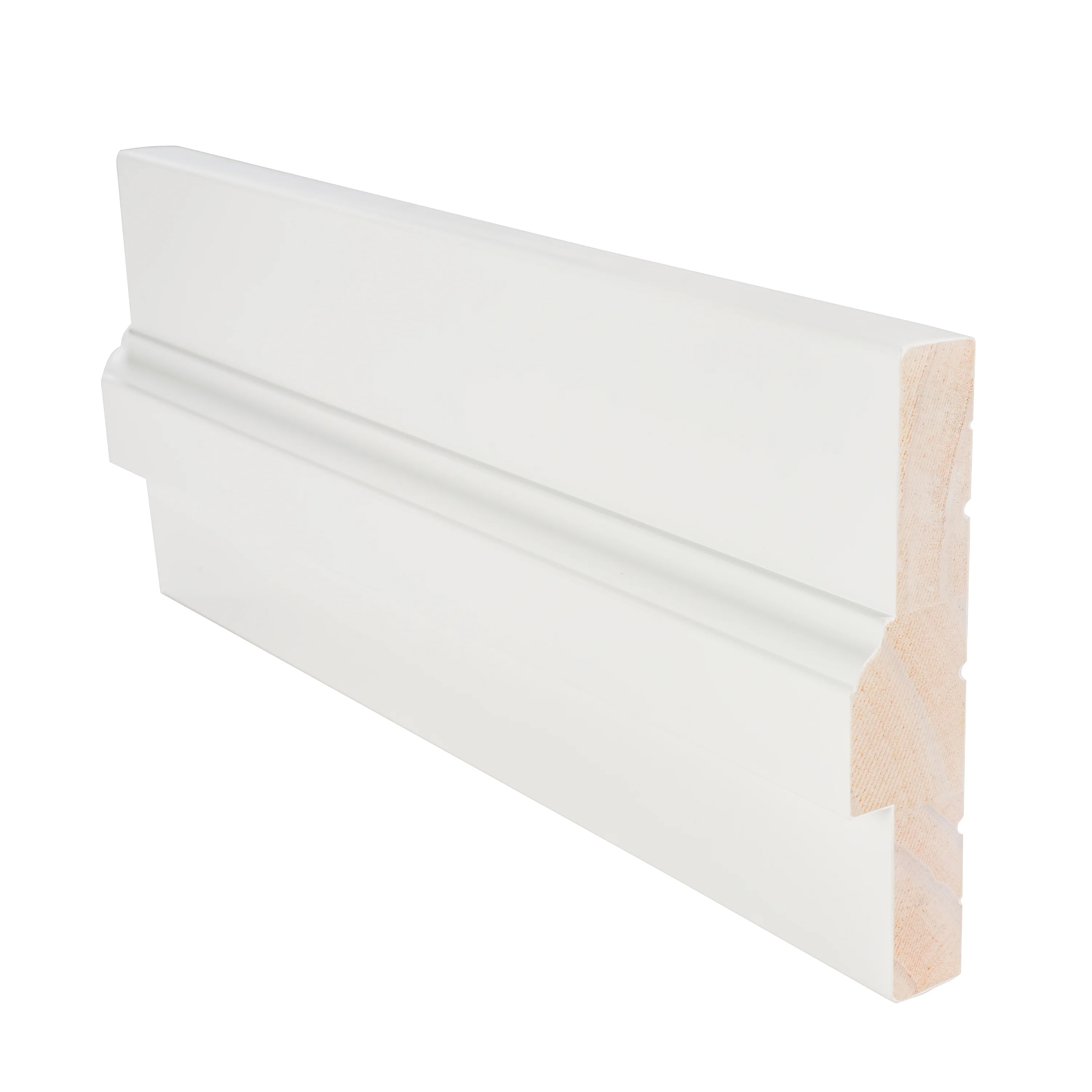 Modern White Primed Solid Wood Door Frame Kits for Interior and Exterior Chinese Design Style for Hotels