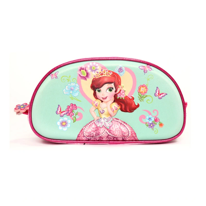Custom 3D EVA School Stationery Pen Bag Cartoon Princess Kids Cute Pencil Case For Girls