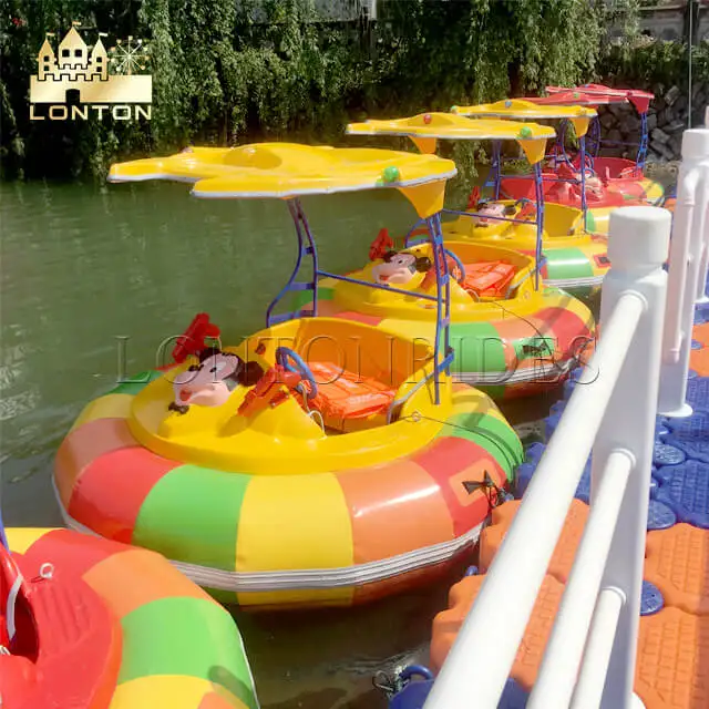 Hot Sale Children Amusement Park Fence Bumper Boat Water Park Equipment Price