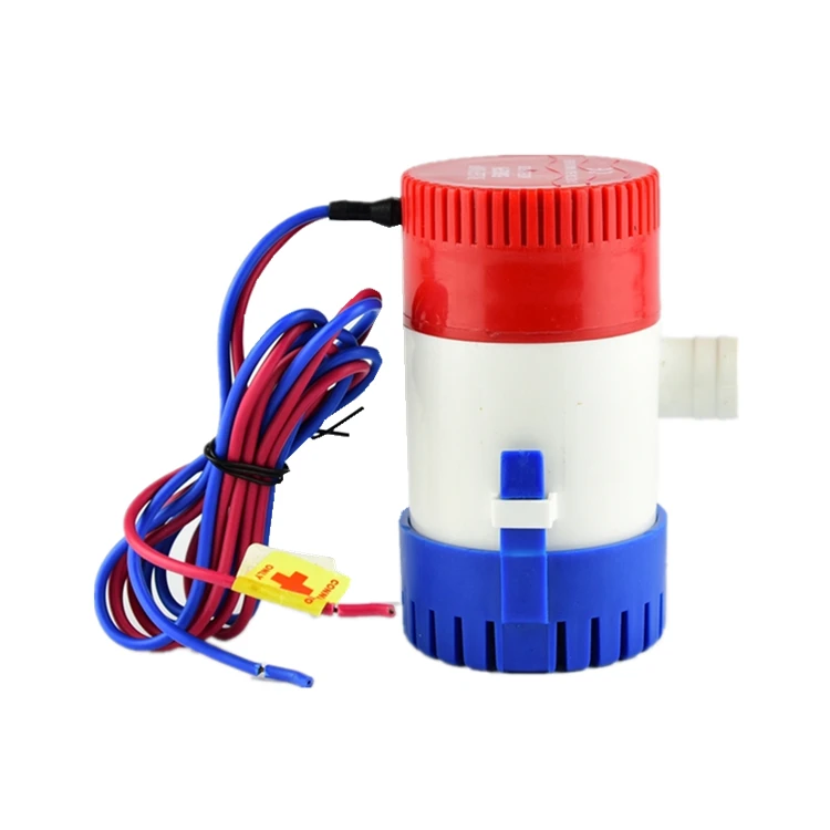 350-1100 GPH Marine 12v 24 volt DC Non-Automatic Submersible Bilge Pump