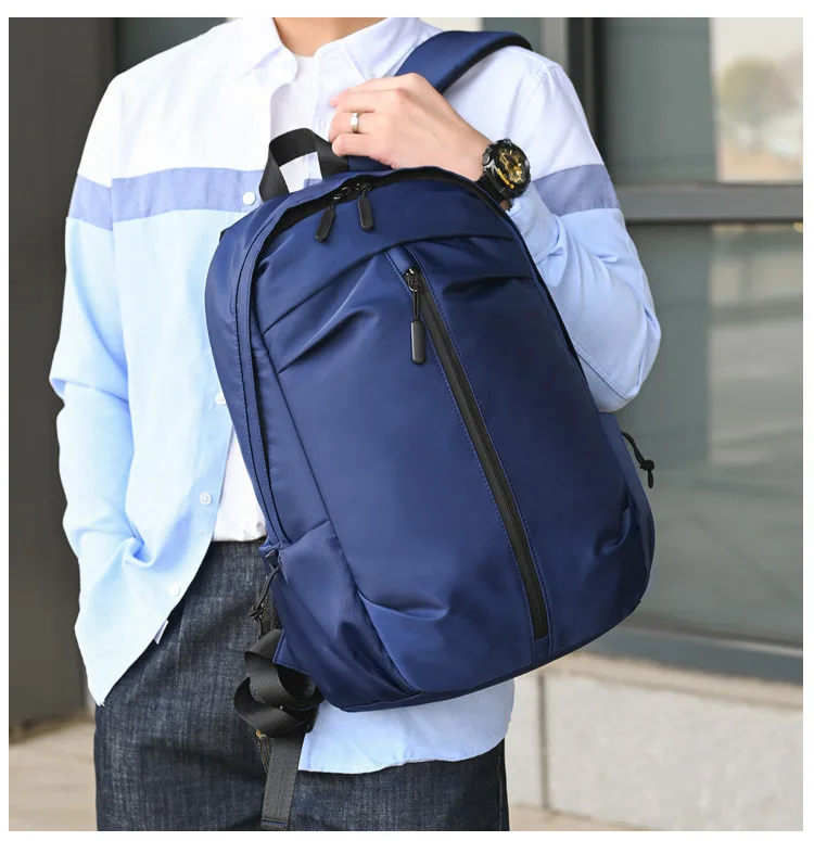 Waterproof Nylon Laptop Man School Backpack High Quality Designer Business Double Strap Bag Teenage Durable College Backpack