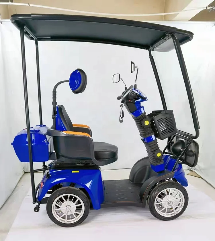 40/80km(customizable) mobility scooter car 2 seat top medical four wheel mobility scooter electric car