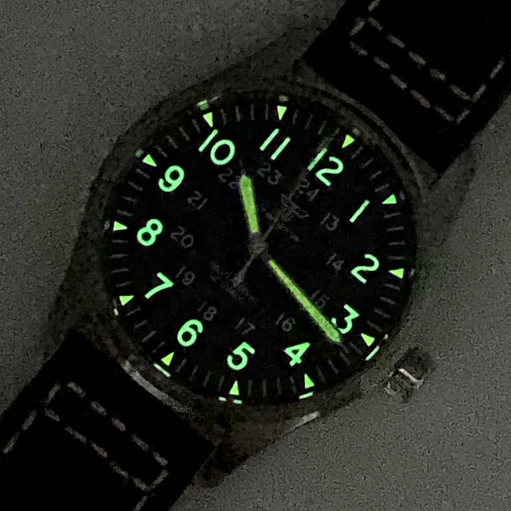 OEM New Product Pilot Tandorio Japan NH35A 200M Waterproof Luminous Sapphire Glass Mens Diver Mechanical Watch MOQ 1pcs
