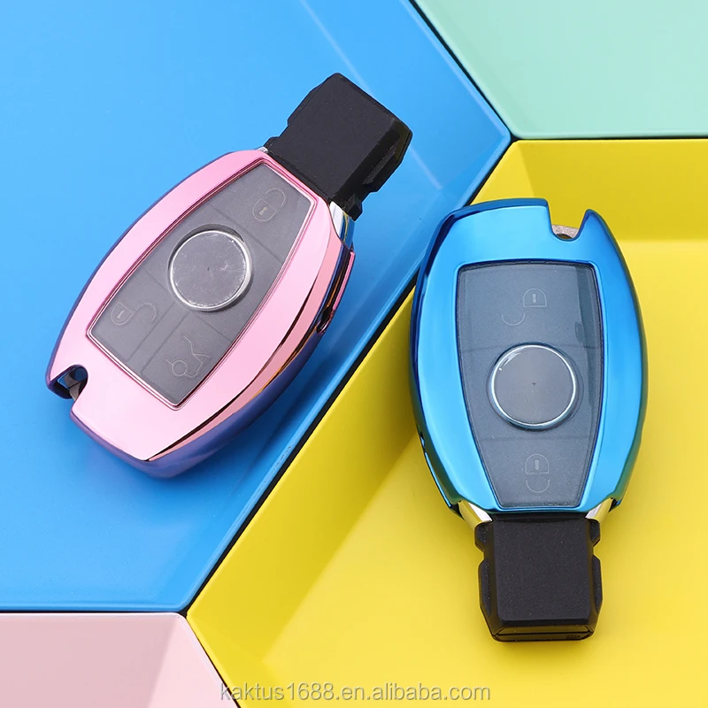 For Benz SLK Car Key Case TPU protect Cover Carkey shell
