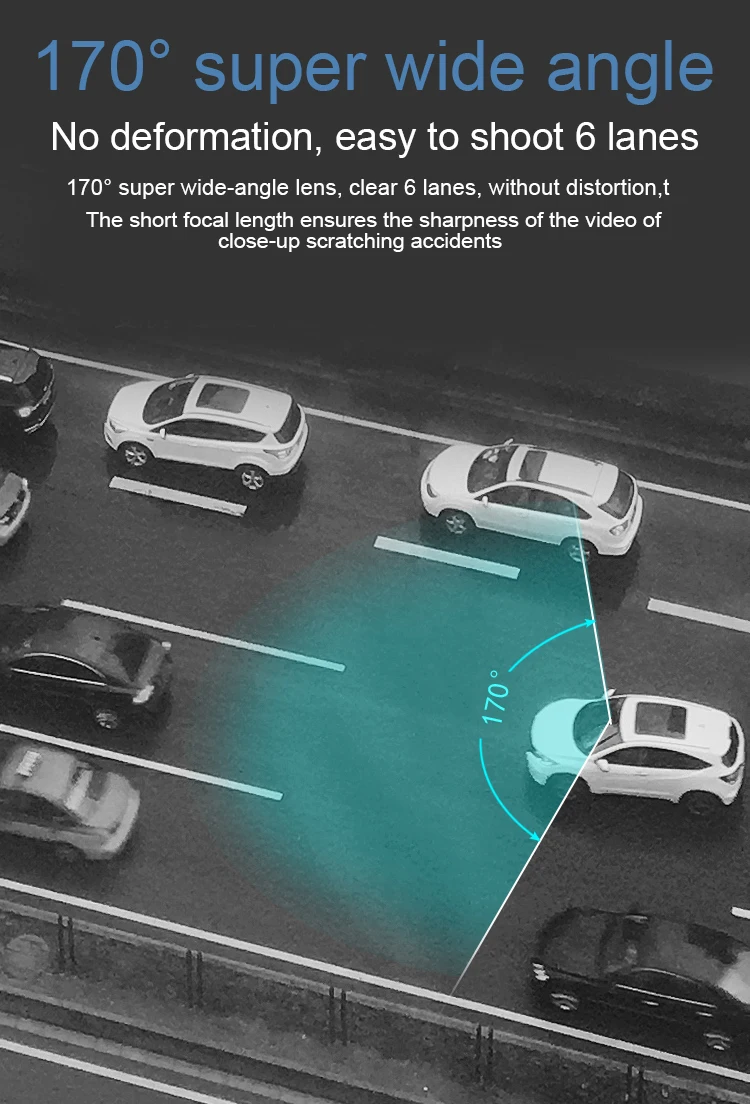 4K HD Hidden G-sensor Wifi App Night Version Driving Recorder Dash Cam for Benz GLB 2019 2020