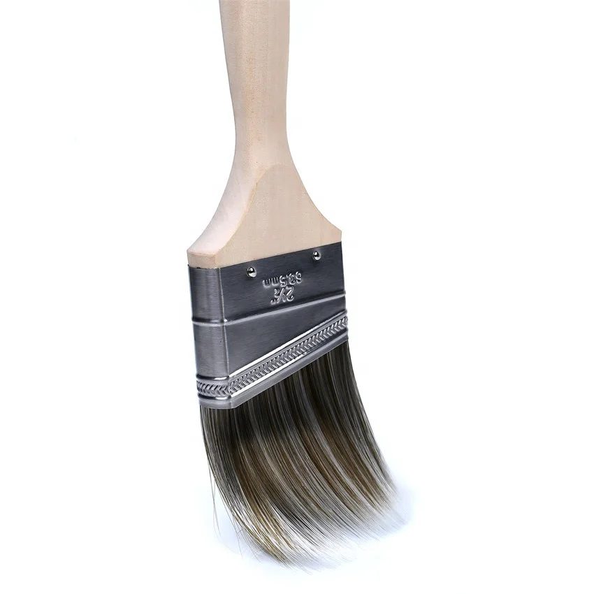 Cheap High Quality Wood Handle Wall Cleaning Paint Brushes