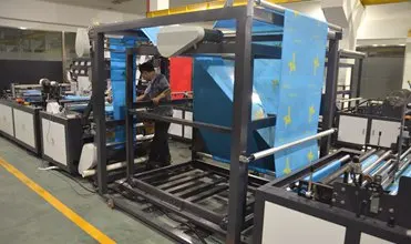 Wholesale Low Price Fully Automatic High Speed Manual Non Woven Bag Making Machine