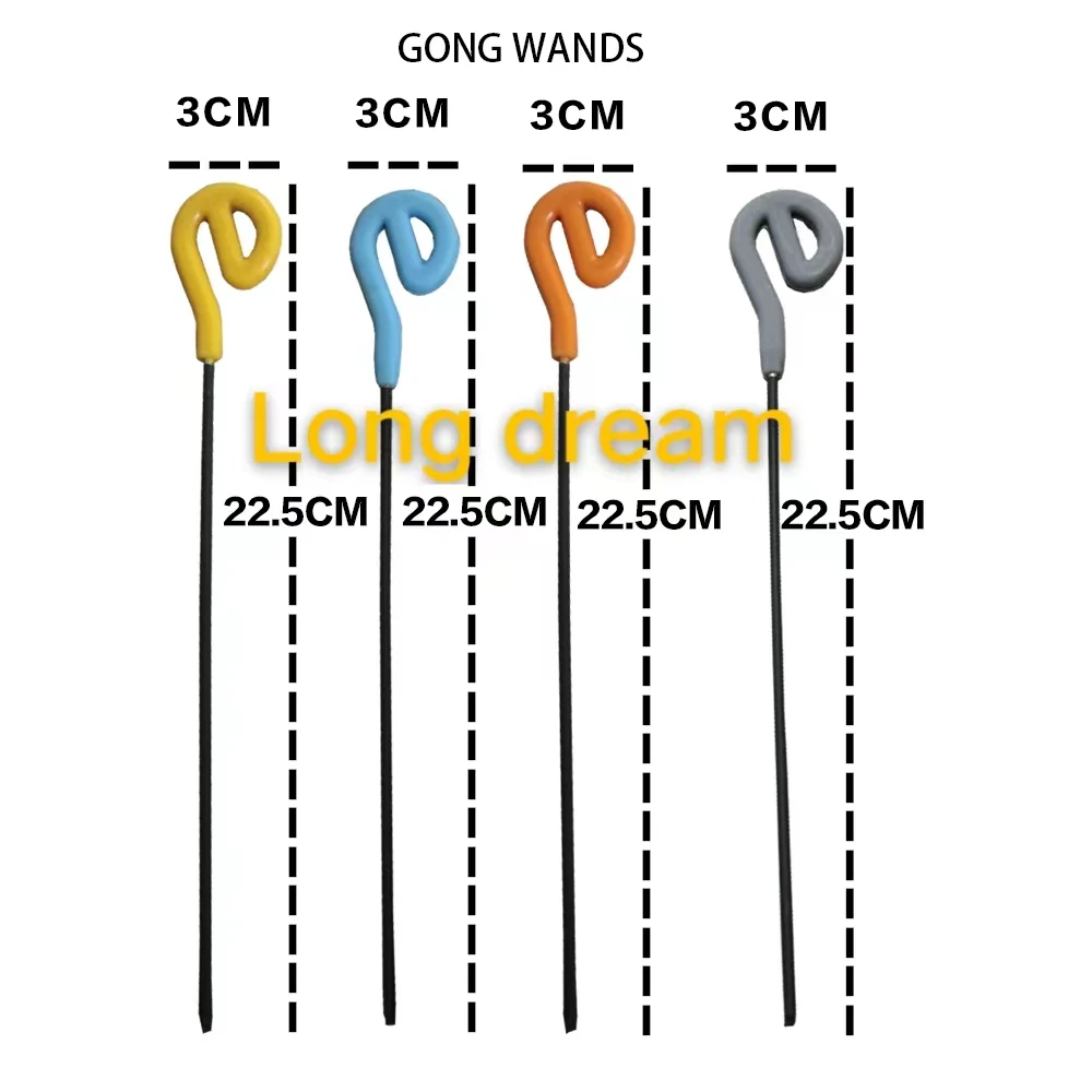 Good Quality Whale sounds Gong Friction Mallets/Wand Flumis For Sound Healing