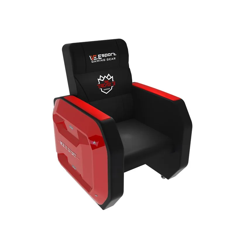 Прохладный свет и модный дизайн Интернет-бар стол RGB игровой стул для отеля