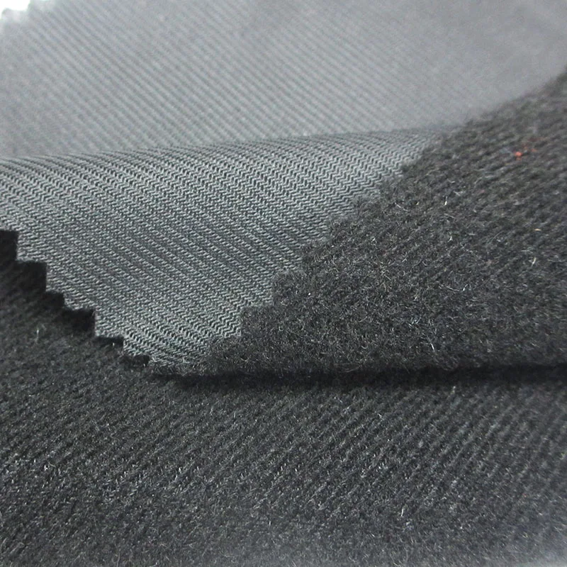 Unbroken Loop Fabric Back Side with Brushed China Bonding for Home Textile Garment Accessories