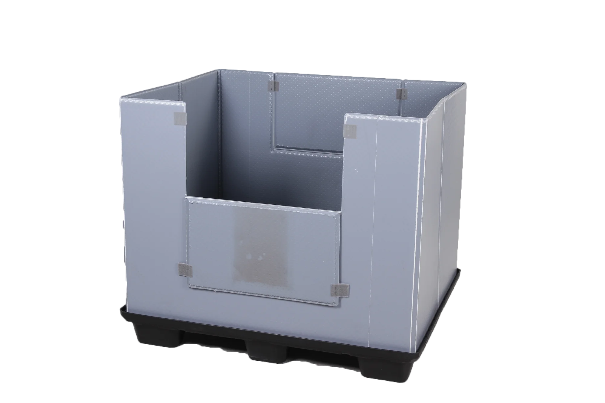 Collapsible pallet sleeve gaylord box