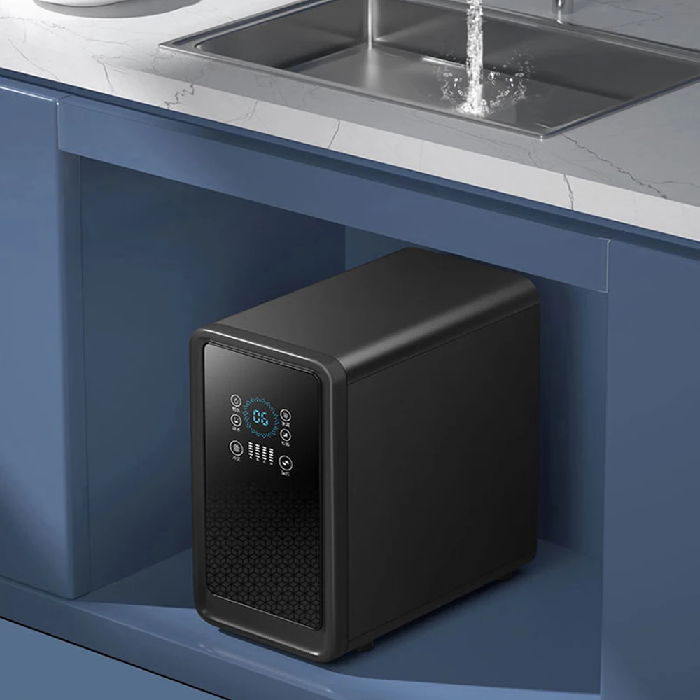 pH9.5 better blood flow and flushing of the toxins water 400gpd 8 membrane mobile reverse osmosis water purifier equipment