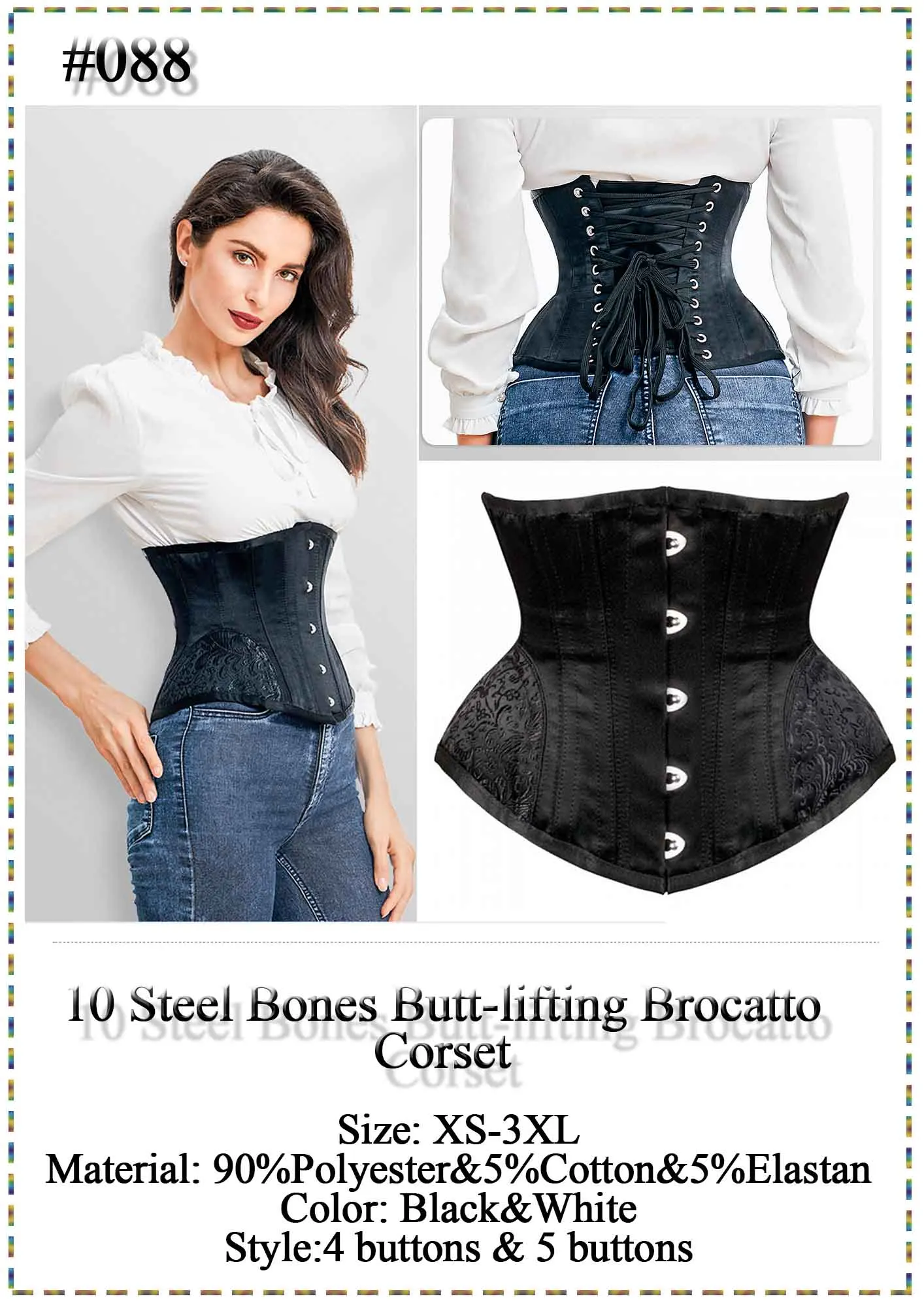 sexy elegant classic Satin Lace Corset top and bustiers fashion open cup corsets