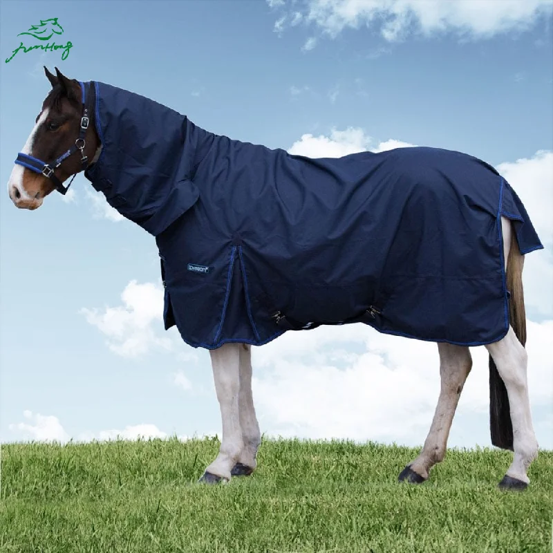 Wholesale Equestrian Equine horse cover rug thick durable horses blanket waterproof full neck oxford horse rugs