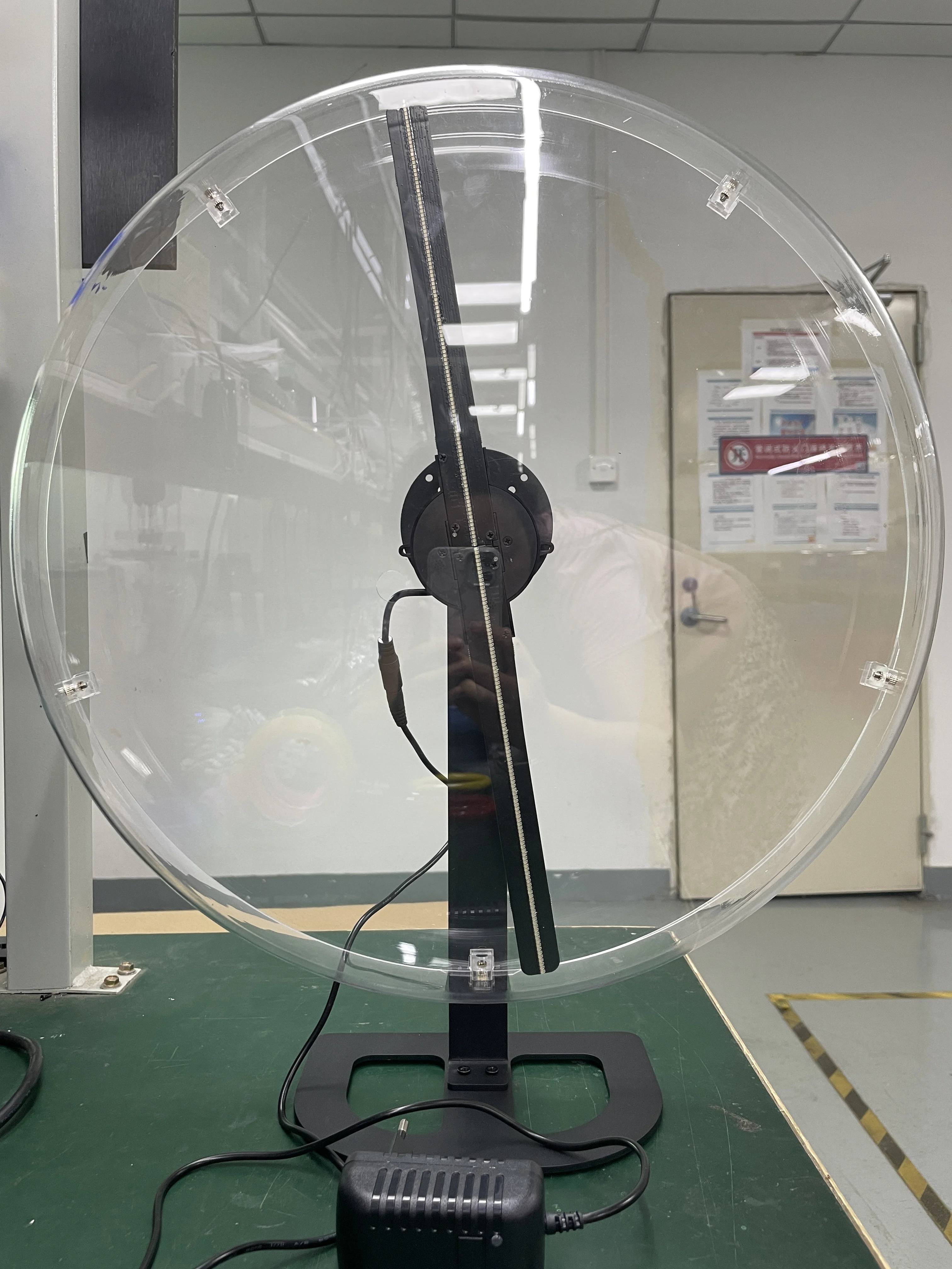 Portable High Quality G224-42 42CM 3d hologram advertising display table 3d hologram fan