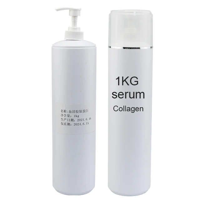 100% Pure Plant Extracted Hyaluronic Acid Collagen Face Serum For Female Skin Tightening Acne Scars Repair Whitening Care Serum