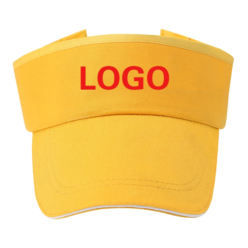 Sun Visor Hat Cotton Outdoor Sport Beach Running Golf Visor
