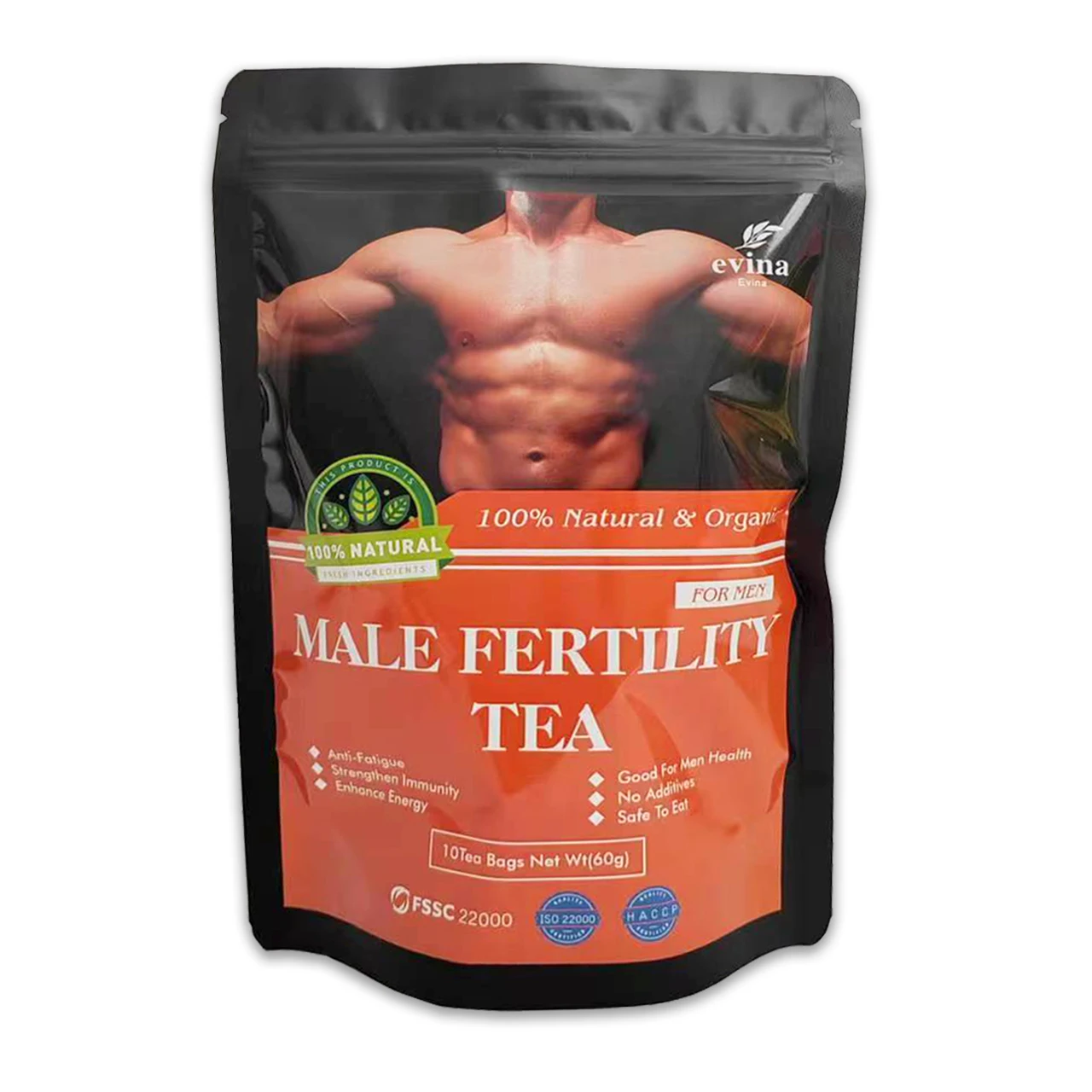 Private Label Man And Woman Love Tea Energy Vitality Maca Herbs Fertility Tea For male sexual vitality tea