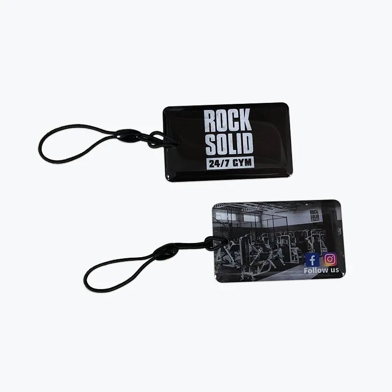 Various shape unique pvc epoxy resin RFID NFC tag