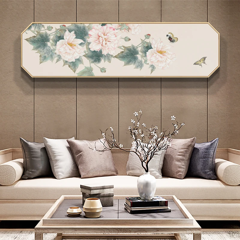 Высококачественный домашний декор, классическое искусство, картина маслом в китайском стиле, Классическая Картина на холсте, декор для гостиной, художественные наборы