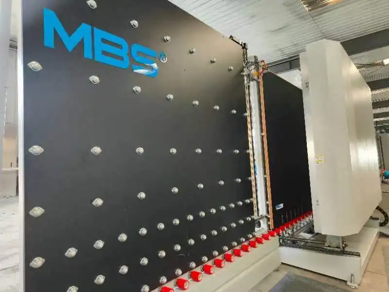 MBS high speed  vertical insulating glass production line for warm edge spacer application Hermetic Double glazing DVH