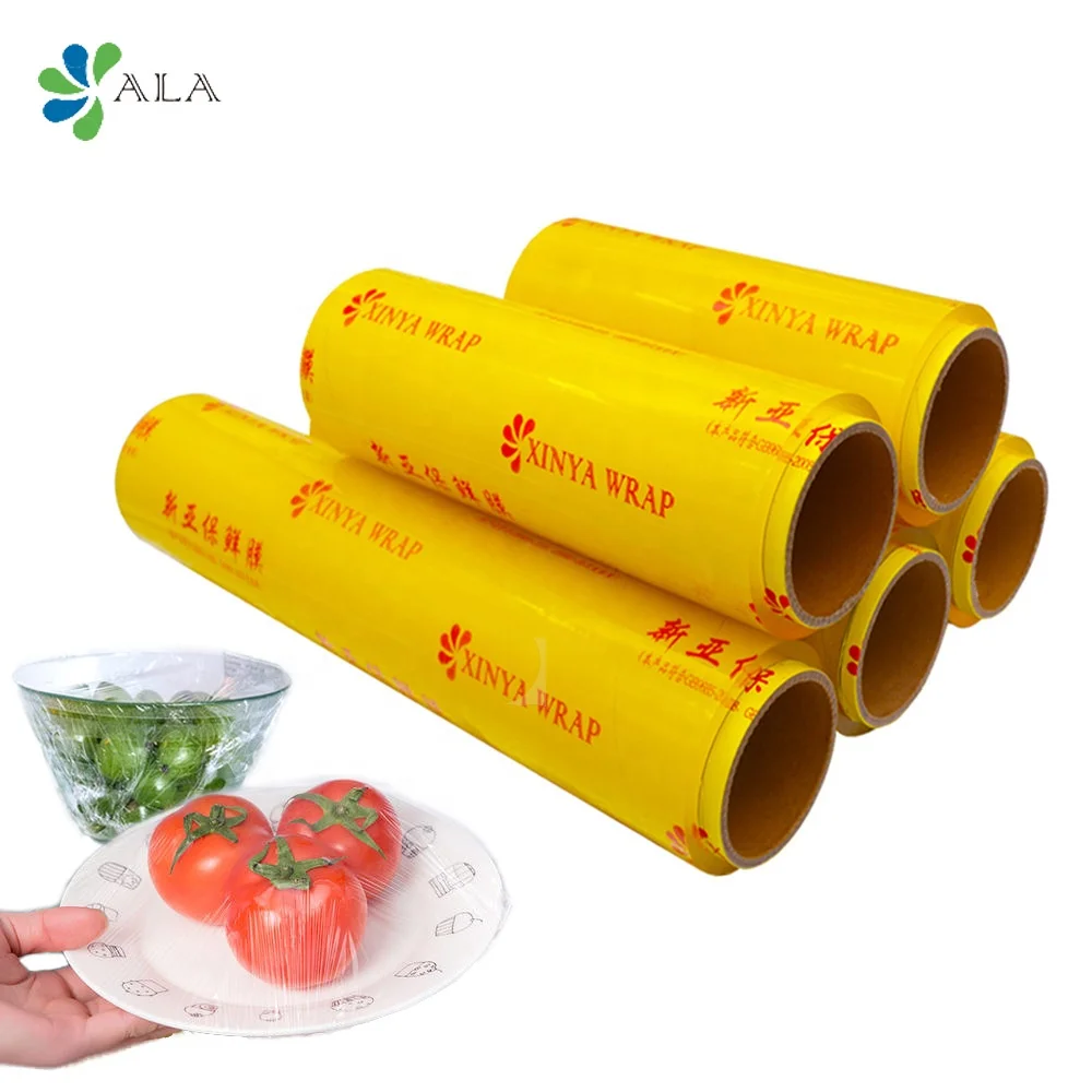 
fresh wrap packaging pe cling film food wrap factory 