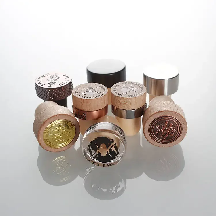 Customized Luxury Caps Zamak Classic Zinc Alloy Liquor Bottle Stopper Wine Tequila Whisky Vodka Cap