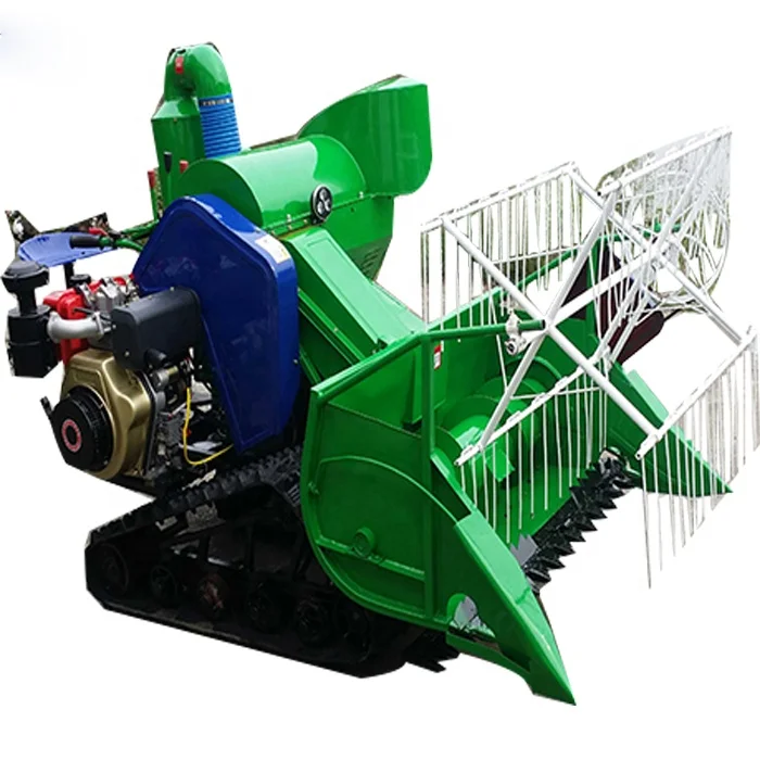 New small combine harvester price for rice wheat on sale