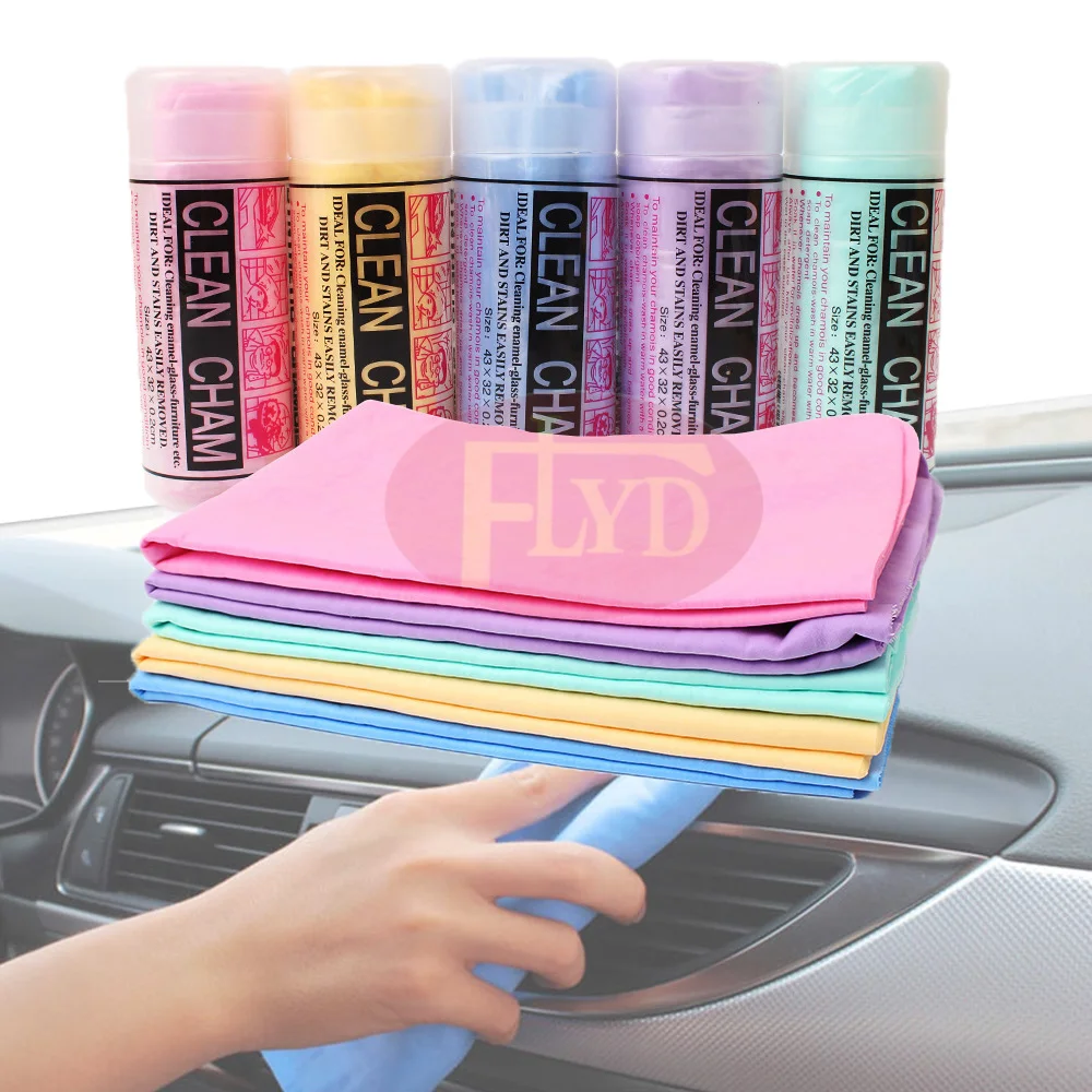 Multi Purpose  Ultra-Absorbent PVA chamois cleaning drying cloth towel for car washing
