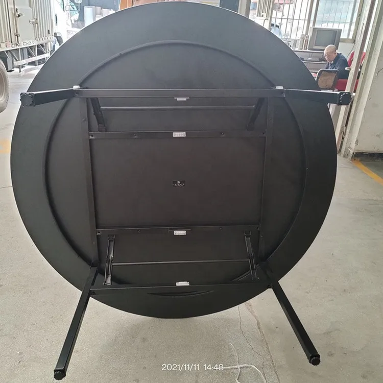 Modern Design Hall Fold able Short Table Round Bed Linings Dinner Small Table