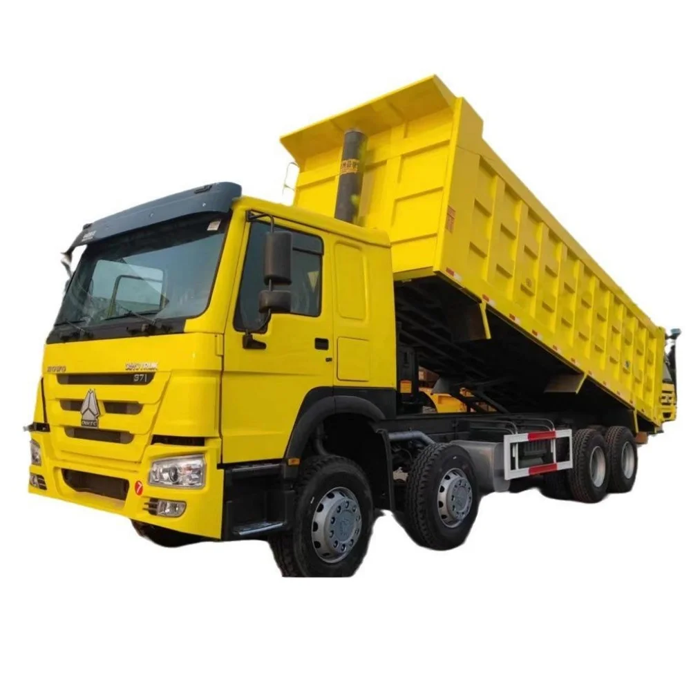 second hand used  8x4 371hp 375hp 400hp sino sinotruck howo dump tipper truck