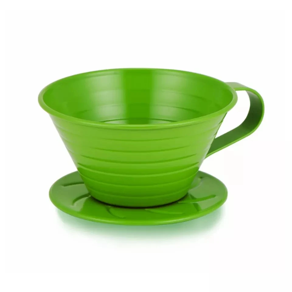 Hot Selling Stainless Steel  Multicolor Reusable Drip Cone Pour Over Coffee Drip Filter For Coffee Bar