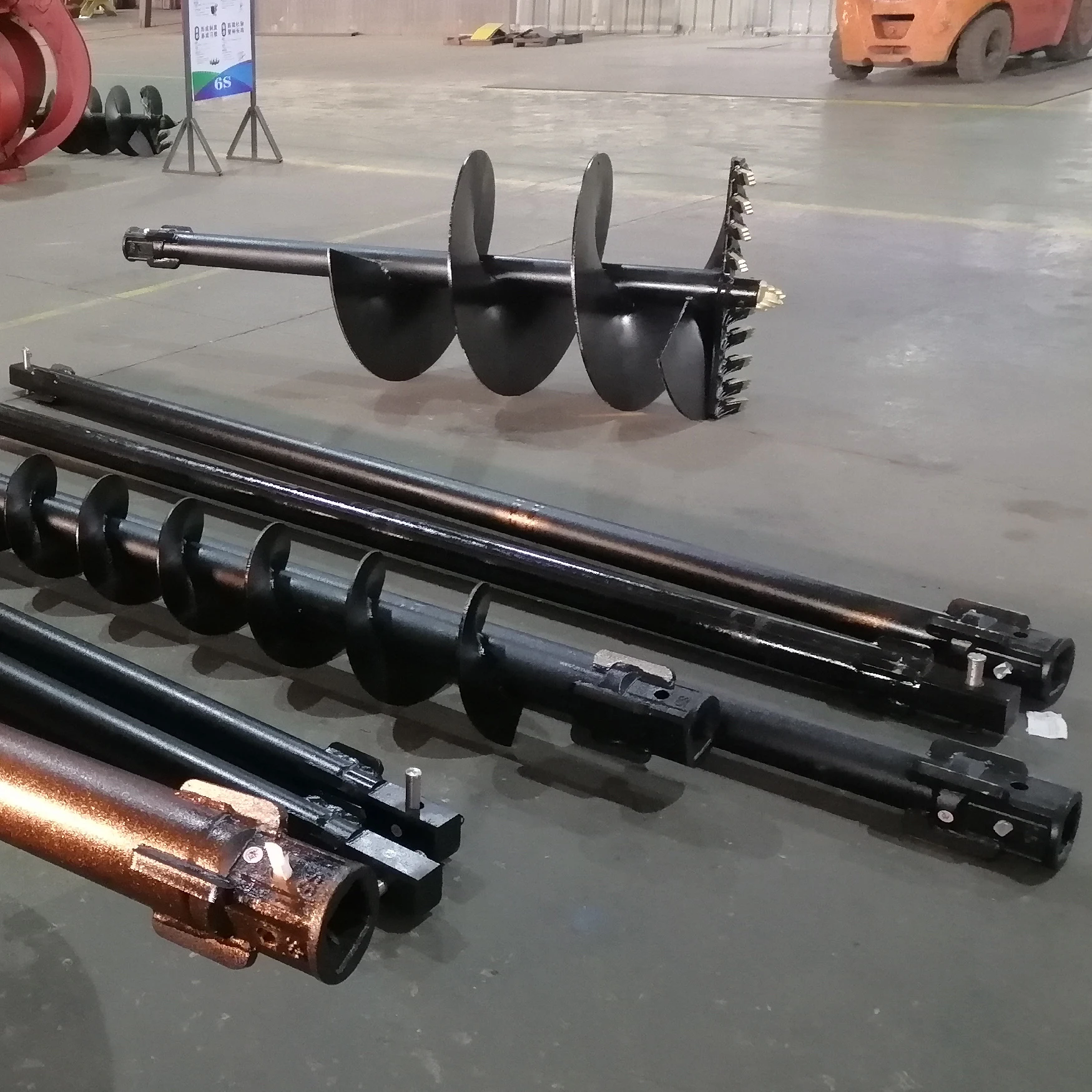 High quality CE ground deep post hole digger auger drill 20 tons excavator install