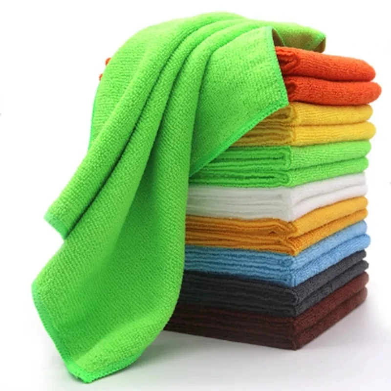 Multi-Purpose Personalized Microfiber Thick Towels Car Cleaning Cloths Absorbent Fast Drying Microfiber Car Wash  Cleaning Cloth