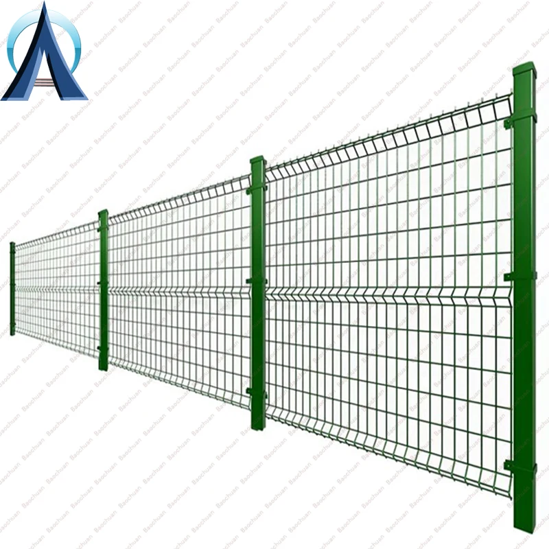 Triangle 3D Garden Welded Bending Curved Mesh Bending Wire Mesh Fence for Perimeter Security Fencing& Trellis & Gates