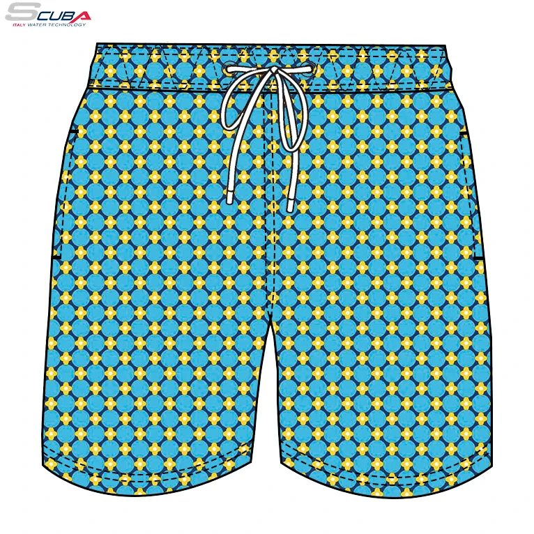 premium sublimation print  summer beach surf swim short hurley board shorts for men