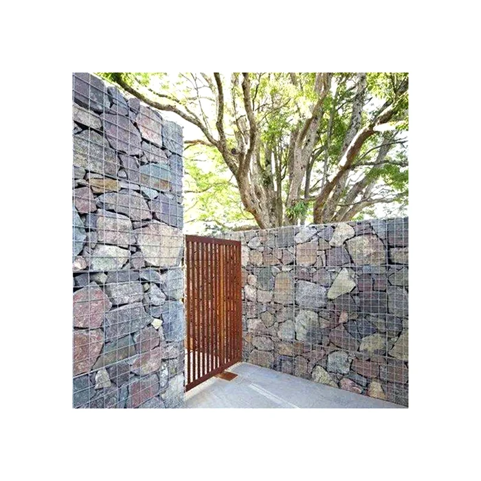 A Lot Of Hot Selling Welded Wire Mesh Construction Garden Stone Cage Wall