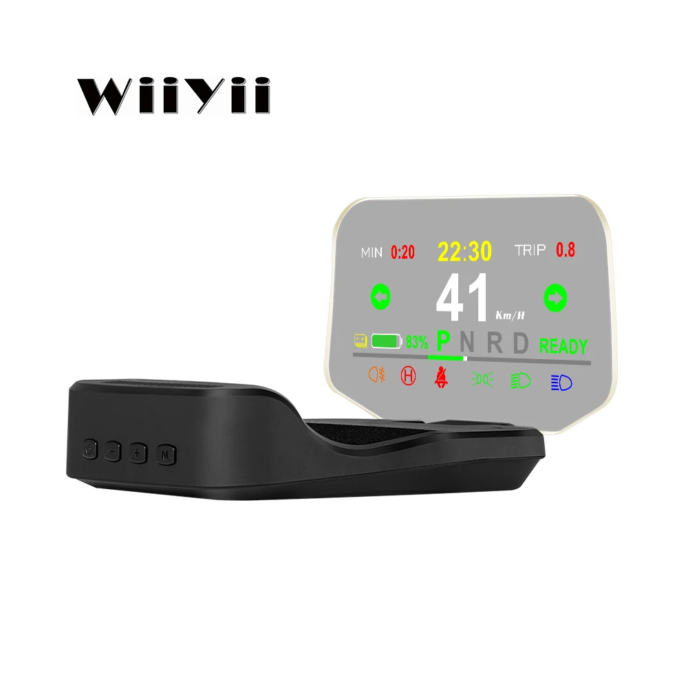 Лидер продаж Автомобильный дисплей T2 навигационная версия зеркало HUD hud с многофункциональным дисплеем