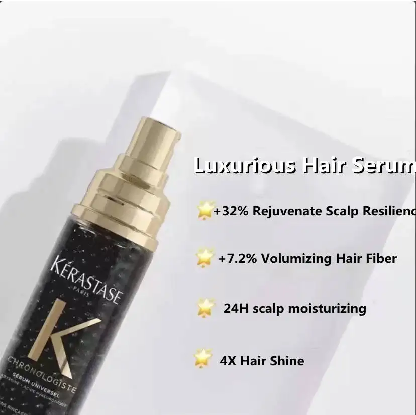 Wholesale High-end Salon Care Essence Oil 40ml Caviar Black Diamond No-wash Universal Luxury Kerasta Hair Serum