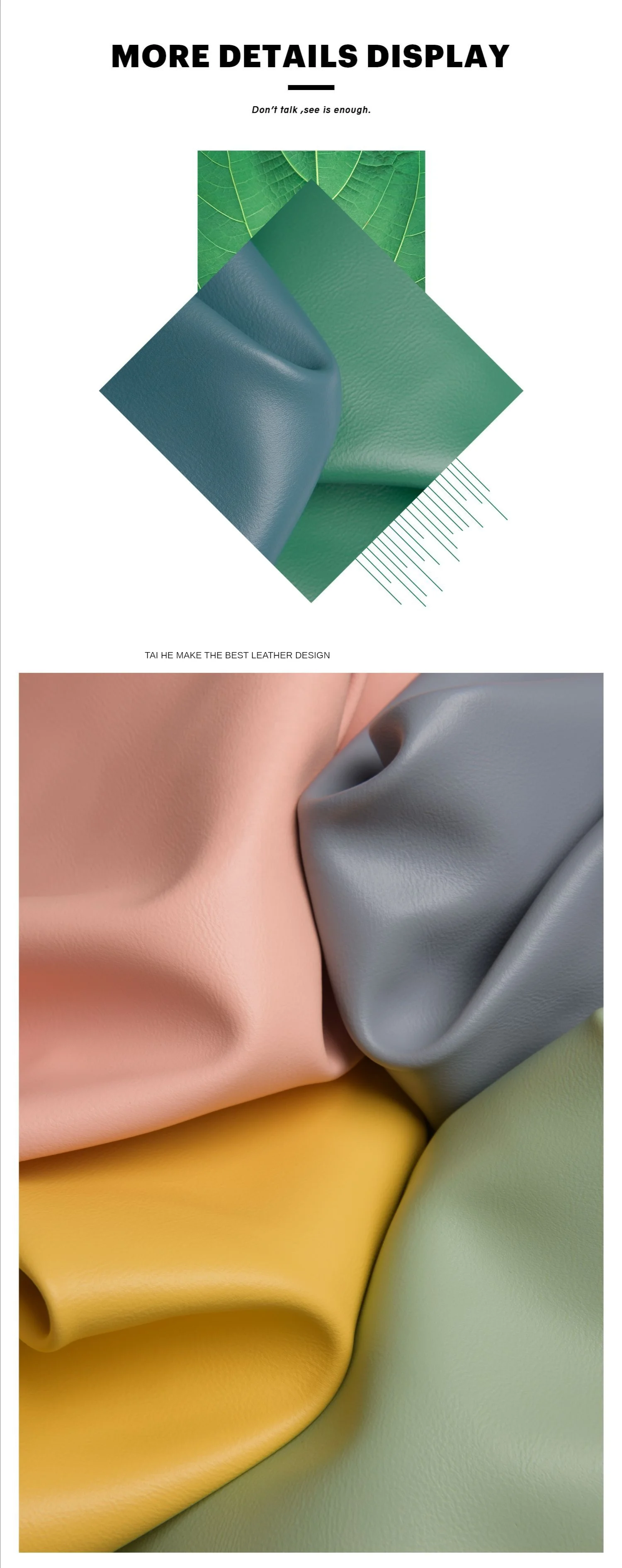 buy China leather wholesale semi PU synthetic leather cow leather texture