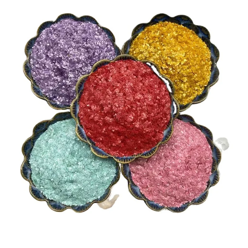 Micas свечи для украшения ногтей использование слюды для мраморного покрытия краска эпоксидная смола минеральная Золотая слюда красный порошок для мыла