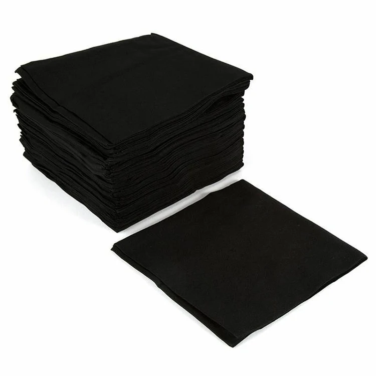 50pcs/ pack Cheap disposable Hair Salon Towel 300gsm Super Absorbent microfiber towel for nail salon