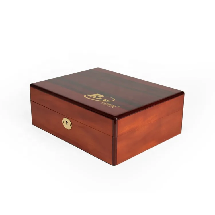 Wholesale High End Wooden Veneer Watch Packaging Box 2 slots Watch gift wooden box