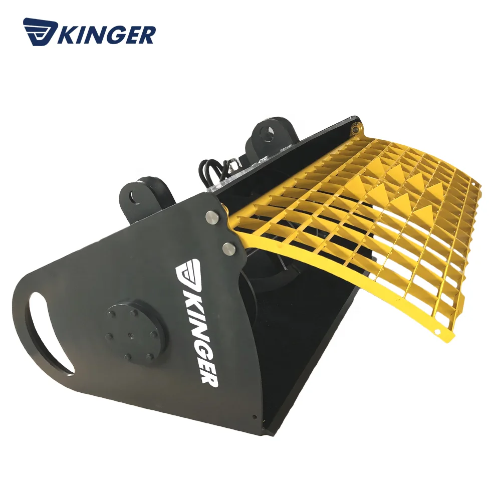KINGER Hot Sale New design concrete mixer bucket for excavator attachment bucket concrete mixer